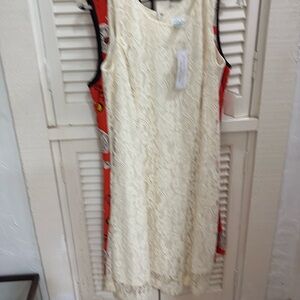Off White Lace Dress Never Worn